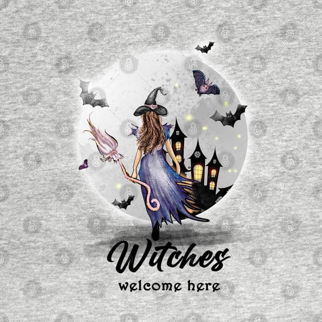 witches welcome by MZeeDesigns